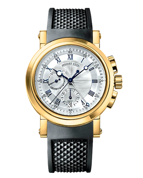 Breguet Marine Chronograph 18k Yellow Gold Men's Watch