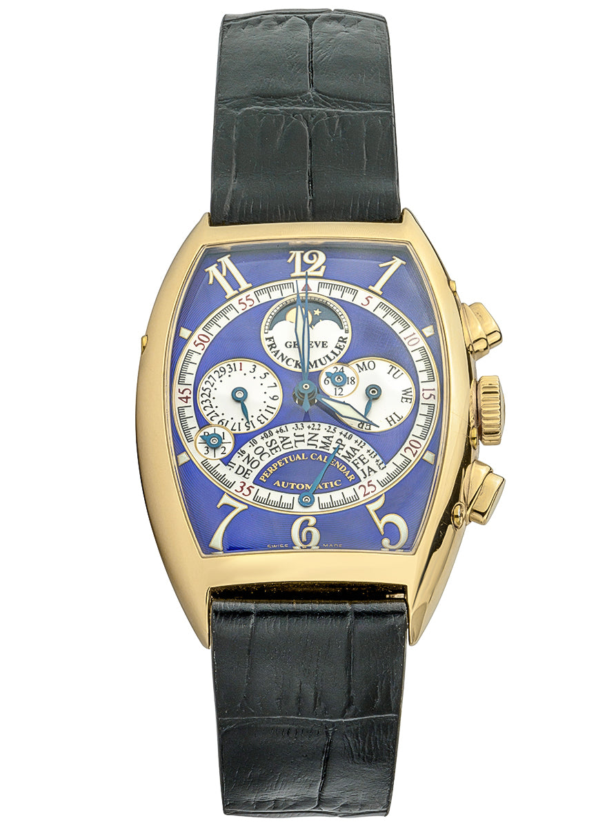 Franck Muller Perpetual Calendar Chrono Retrograde 18K Rose Gold Mens Watch