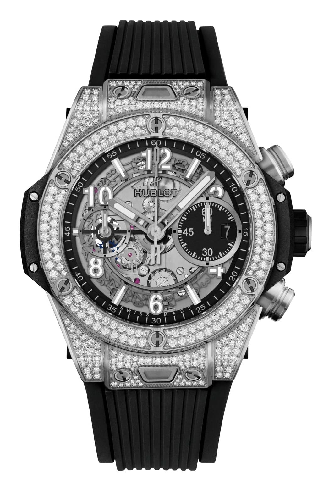 Hublot Big Bang Unico Titanium & Diamonds Unisex Watch