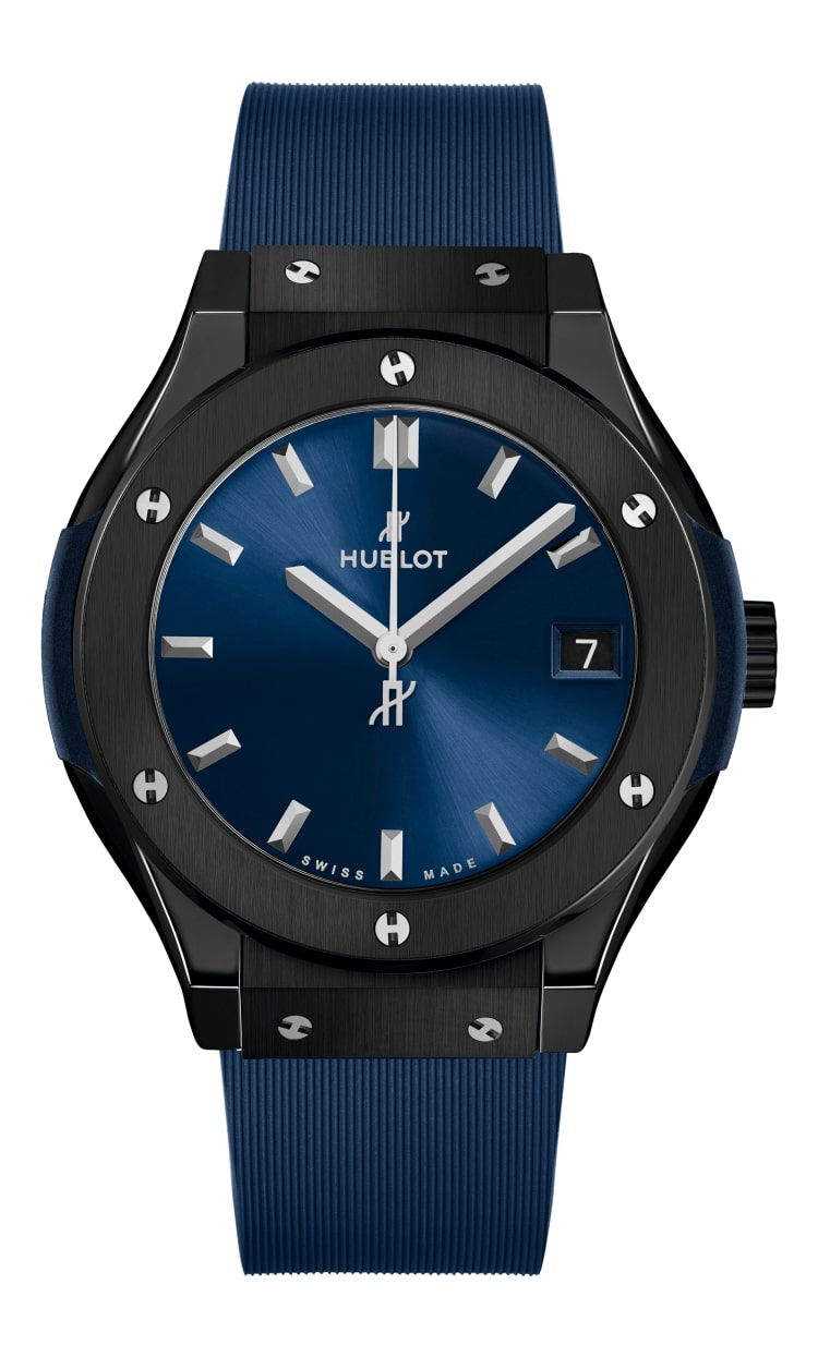 Hublot Classic Fusion Black Ceramic Quartz Watch