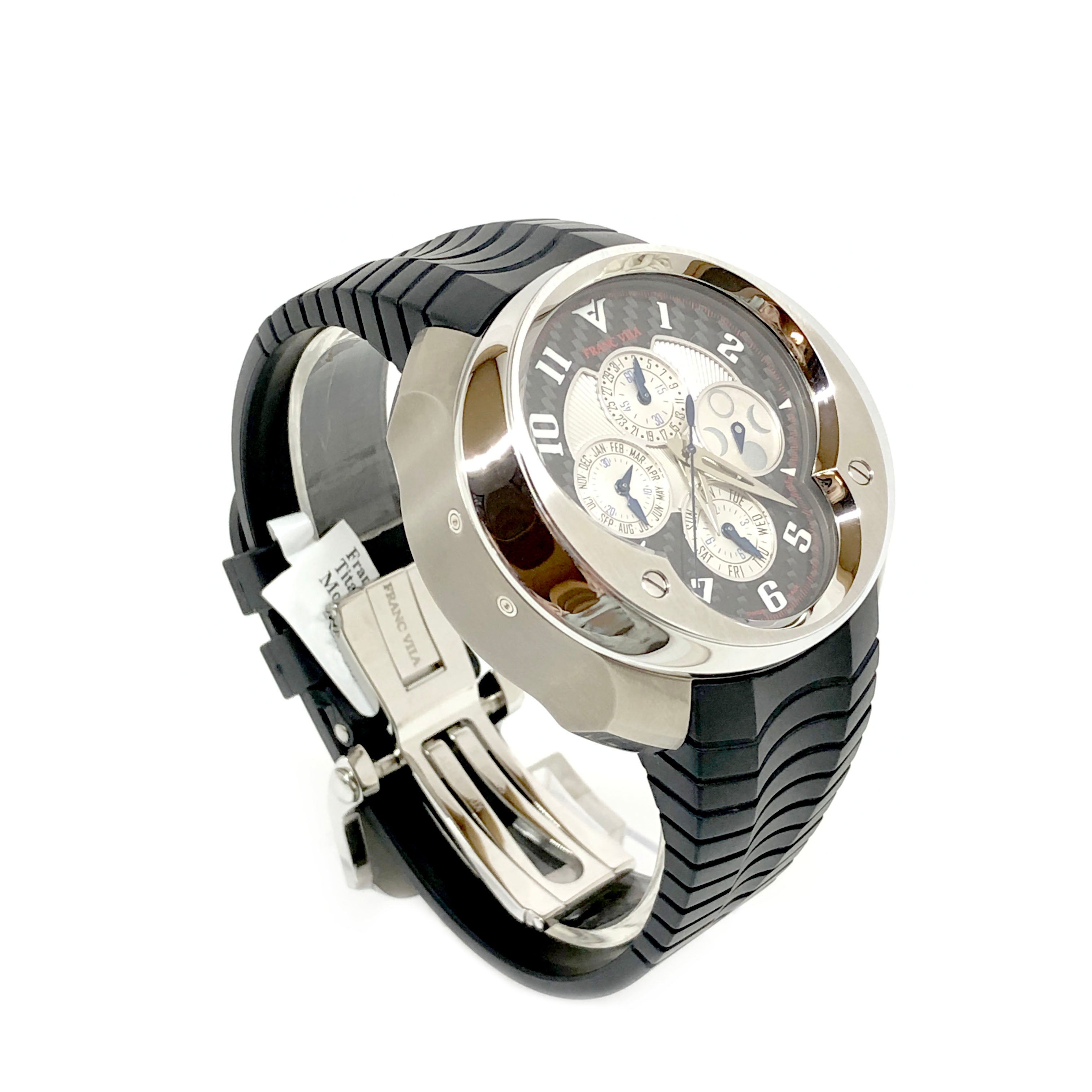 Franc Vila Esprit Unique Titanium and Stainless Steel Men's Watch