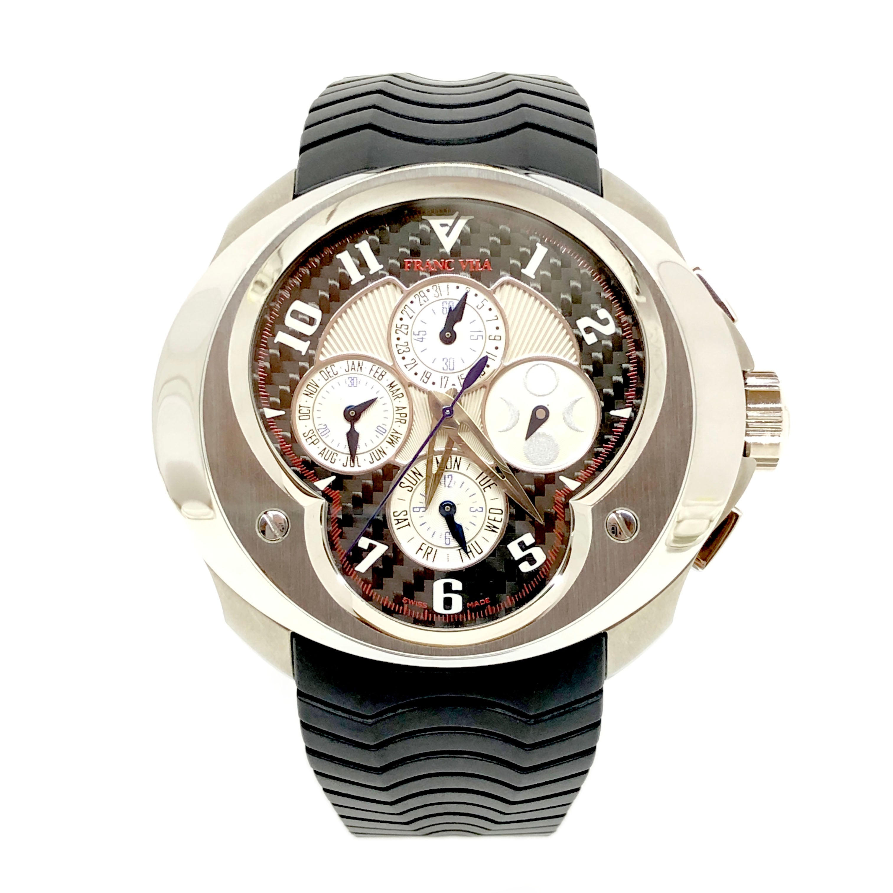 Franc Vila Esprit Unique Titanium and Stainless Steel Men's Watch