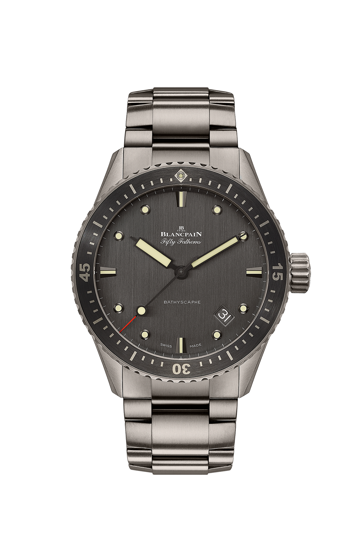 Blancpain Fifty Fathoms Bathyscaphe Watches Stainless Steel used | eBay