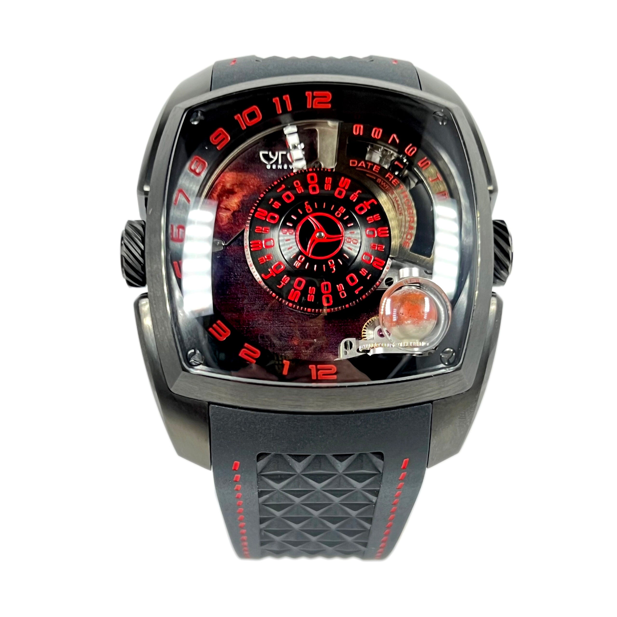 Cyrus Klepcys Mars Black DLC Titanium Men's Watch