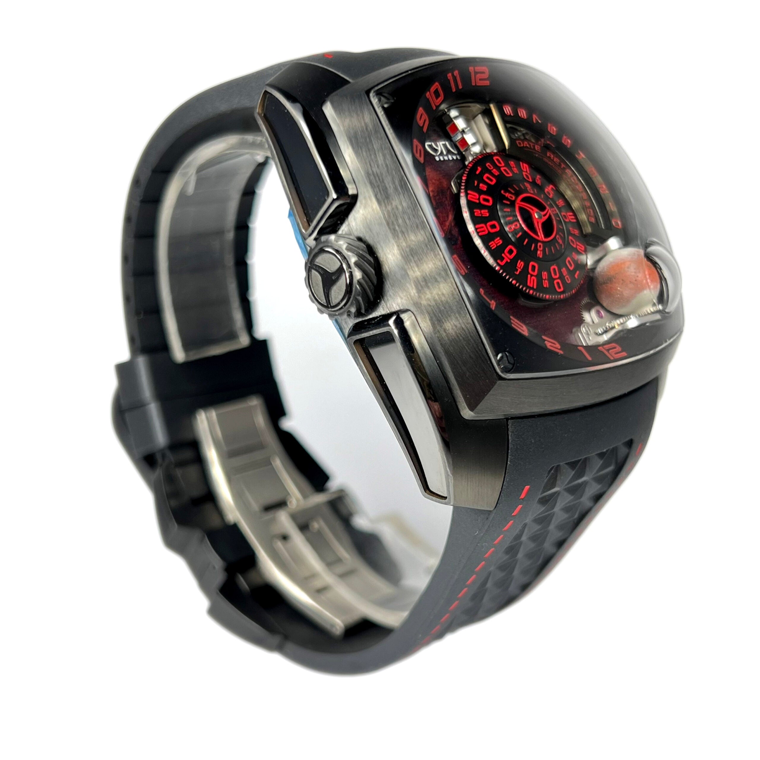 Cyrus Klepcys Mars Black DLC Titanium Men's Watch