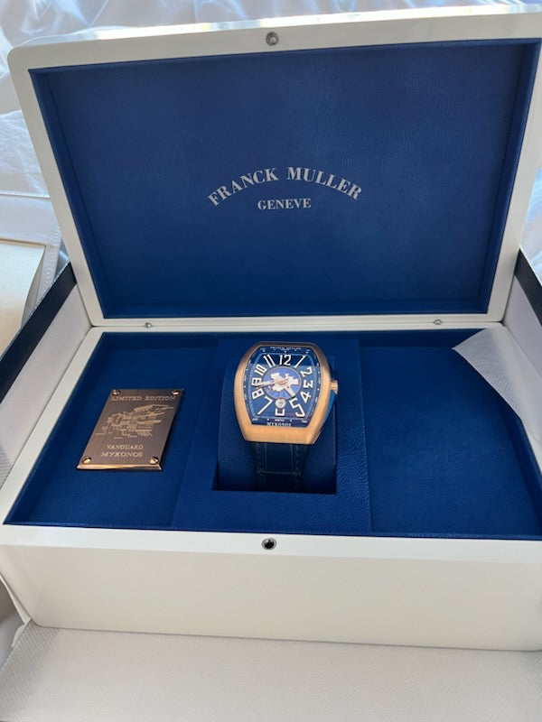 Franck Muller Mykonos Limited Edition 18K Rose Gold Men's Watch