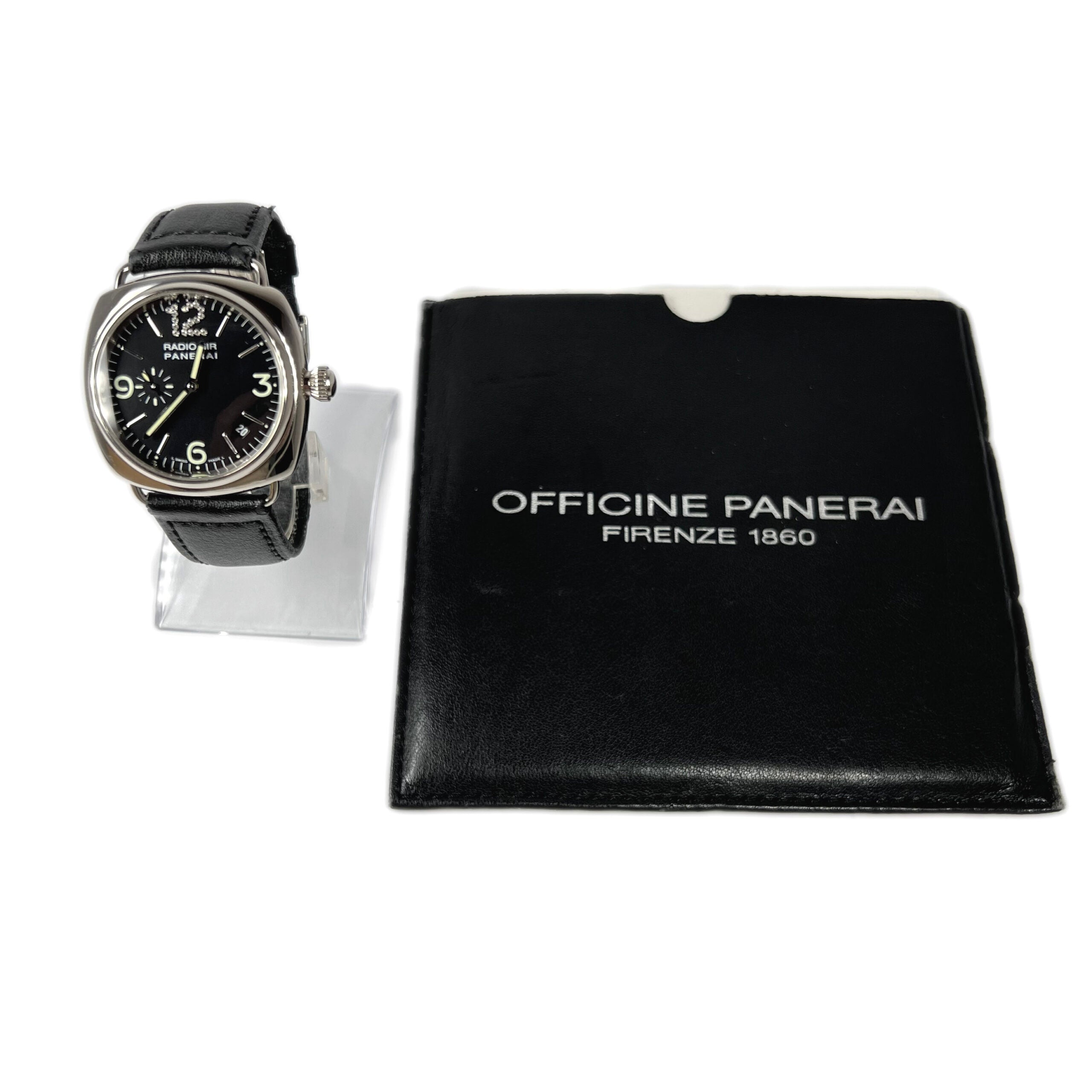 Panerai Radiomir Marina 18K White Gold Men s Watch Worldofluxuryus