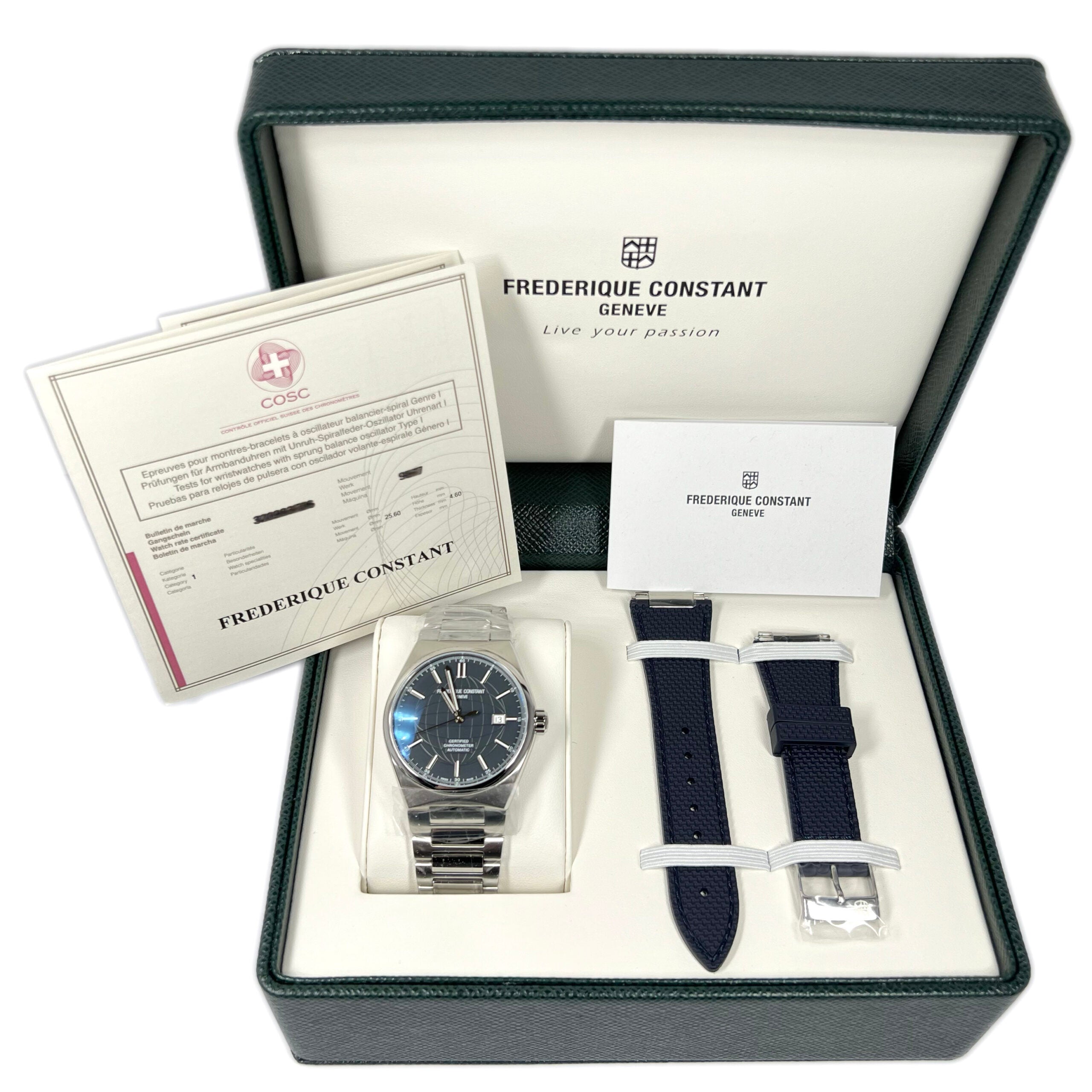 Frederique Constant Highlife Stainless Steel Men's Watch