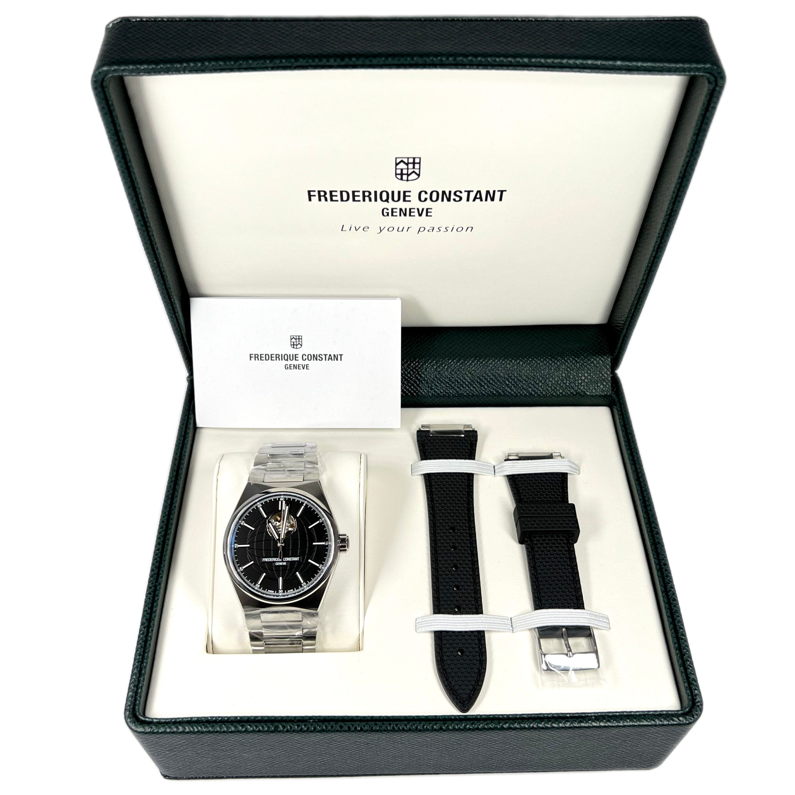 Frederique Constant Highlife Heart Beat Stainless Steel Men's Watch