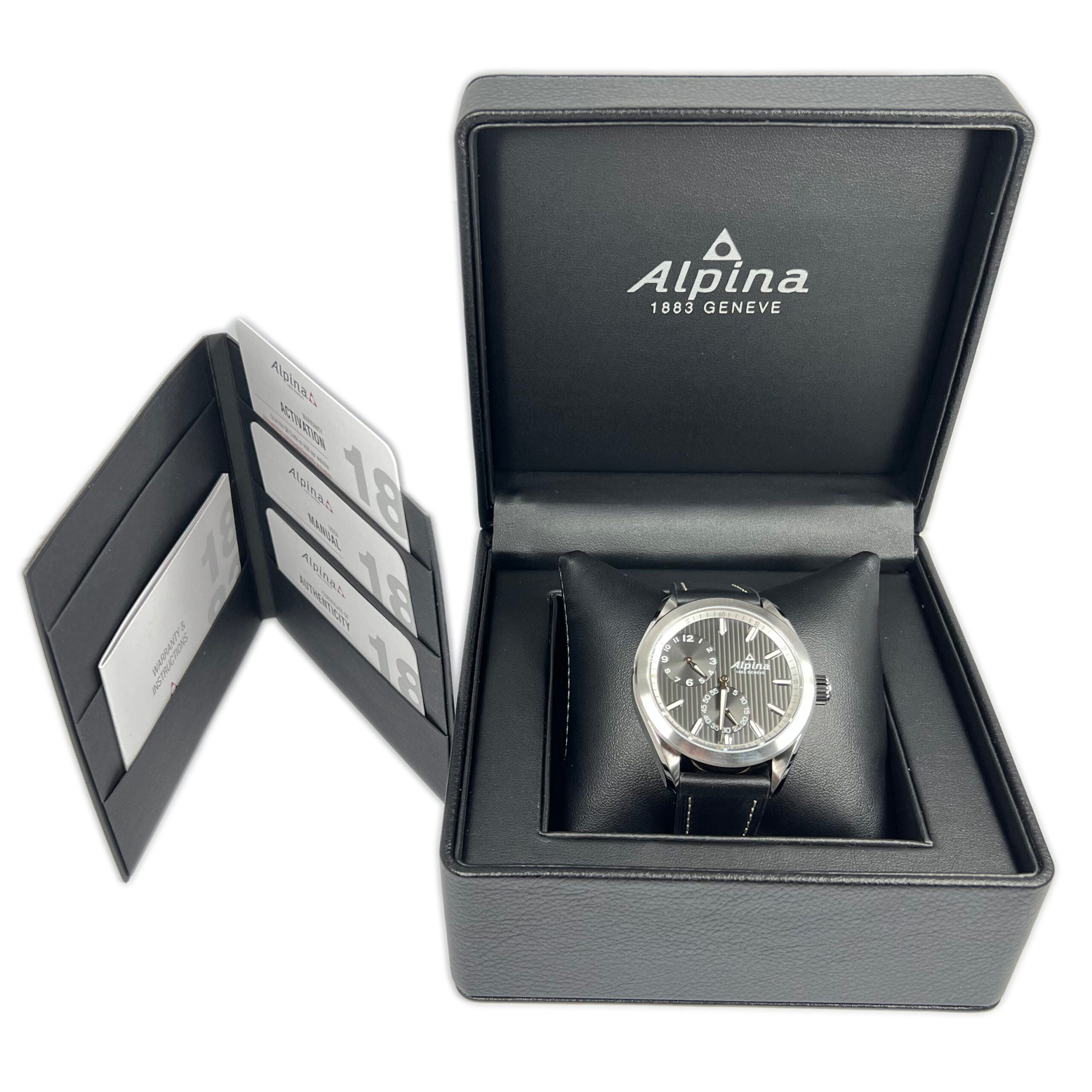 Alpina Alpiner Regulator Stainless Steel Men's Watch