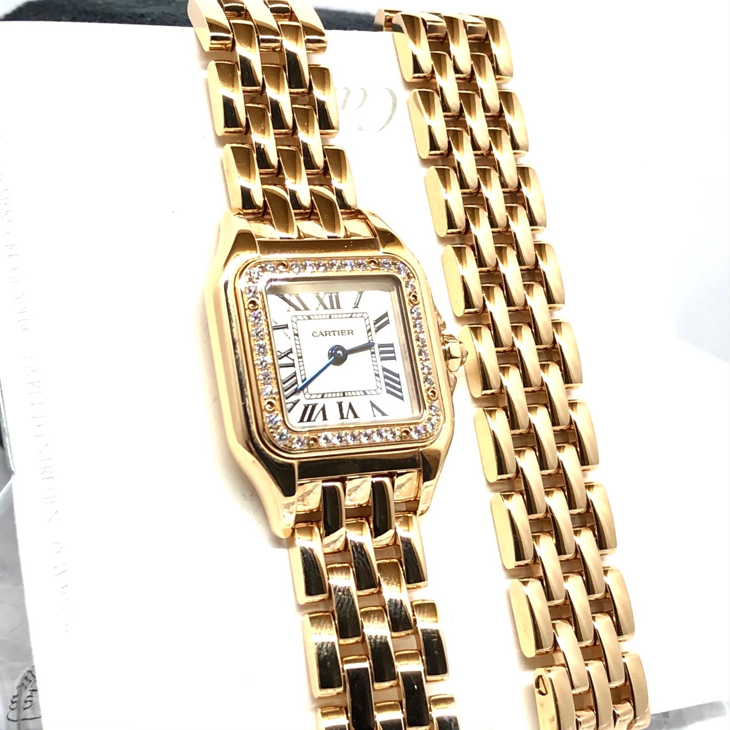 Cartier Panthère 18K Pink Gold & Diamonds Ladies Watch