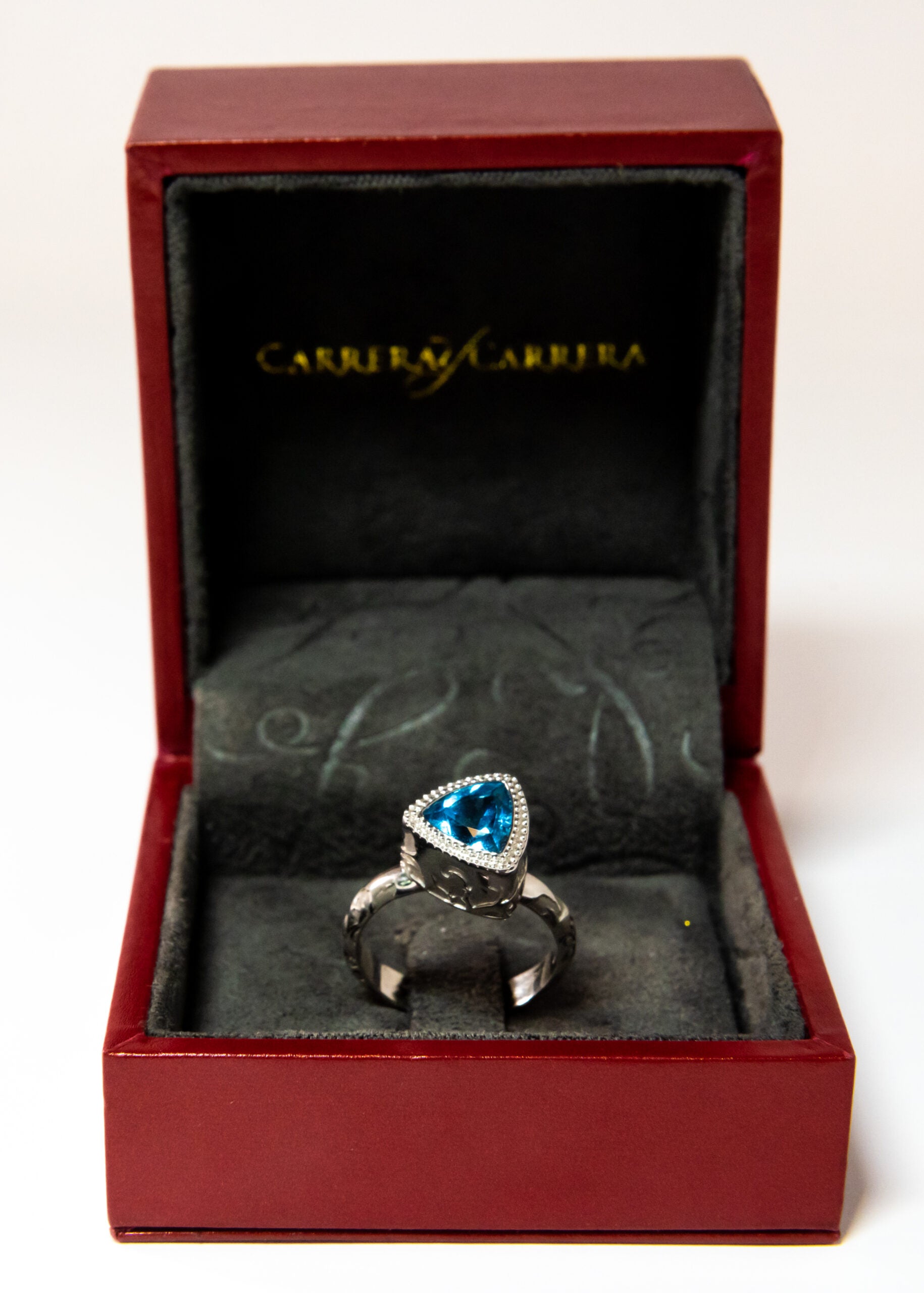 Carrera Y Carrera Velazquez 18K White Gold Diamond Ring