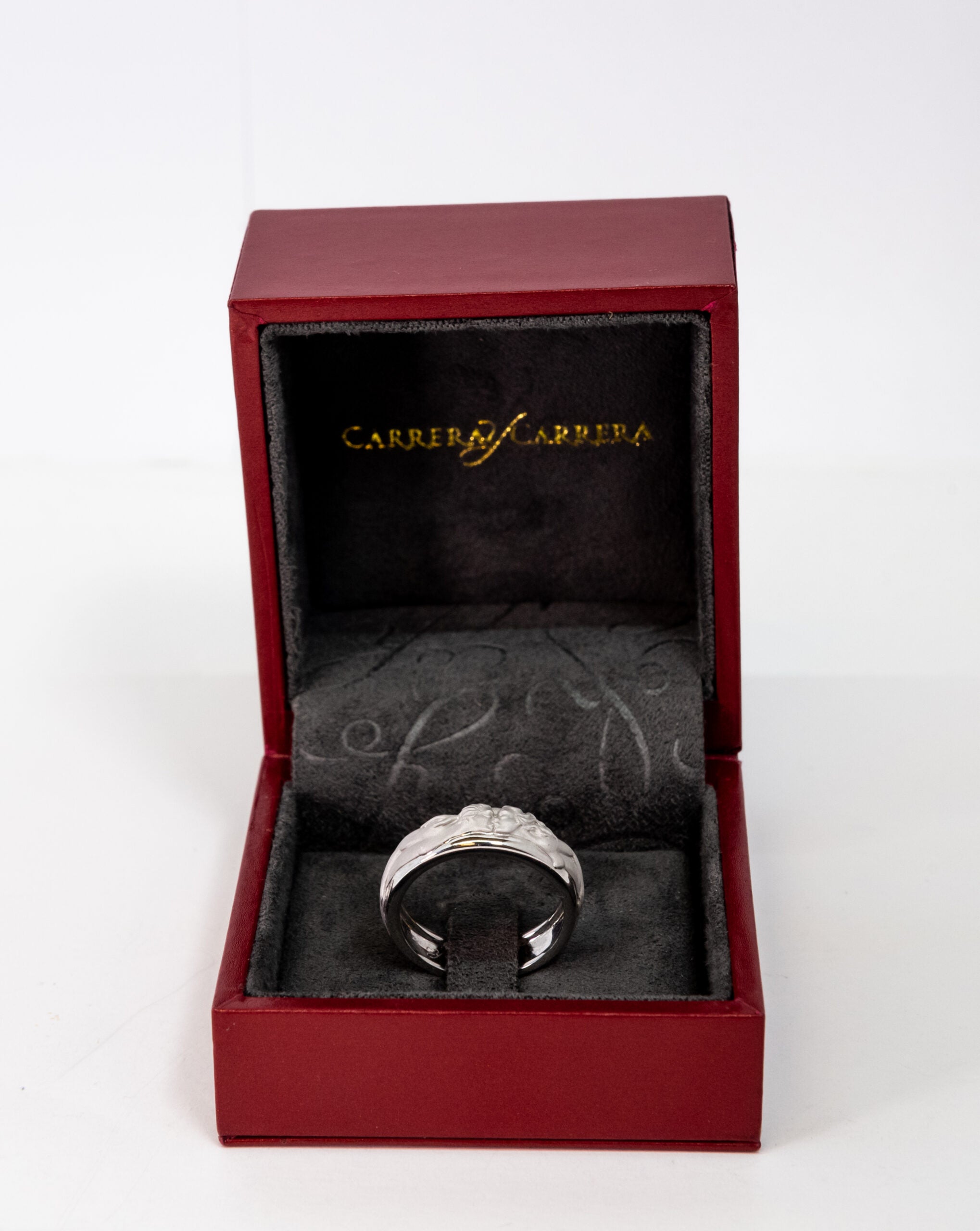 Carrera Y Carrera Promesa 18K White Gold Ring