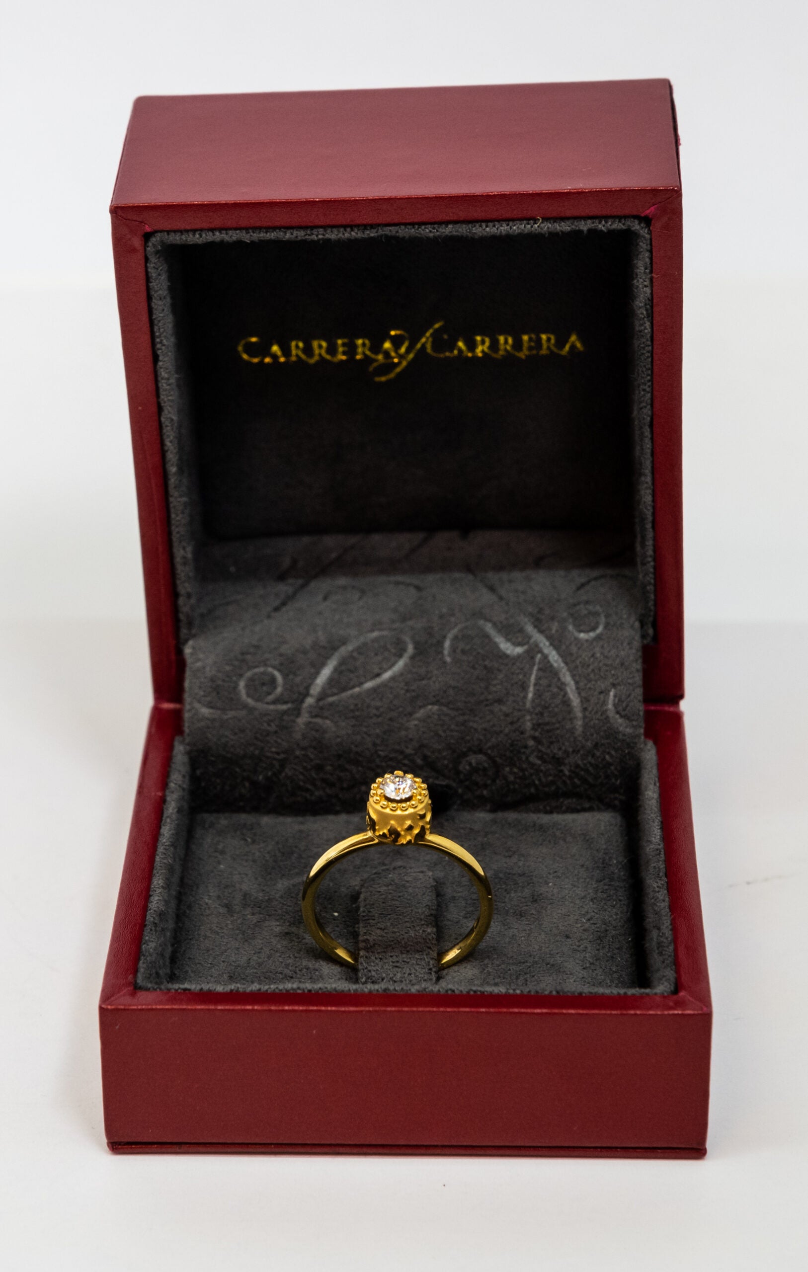 Carrera Y Carrera Velazquez 18K Yellow Gold Diamond Ring