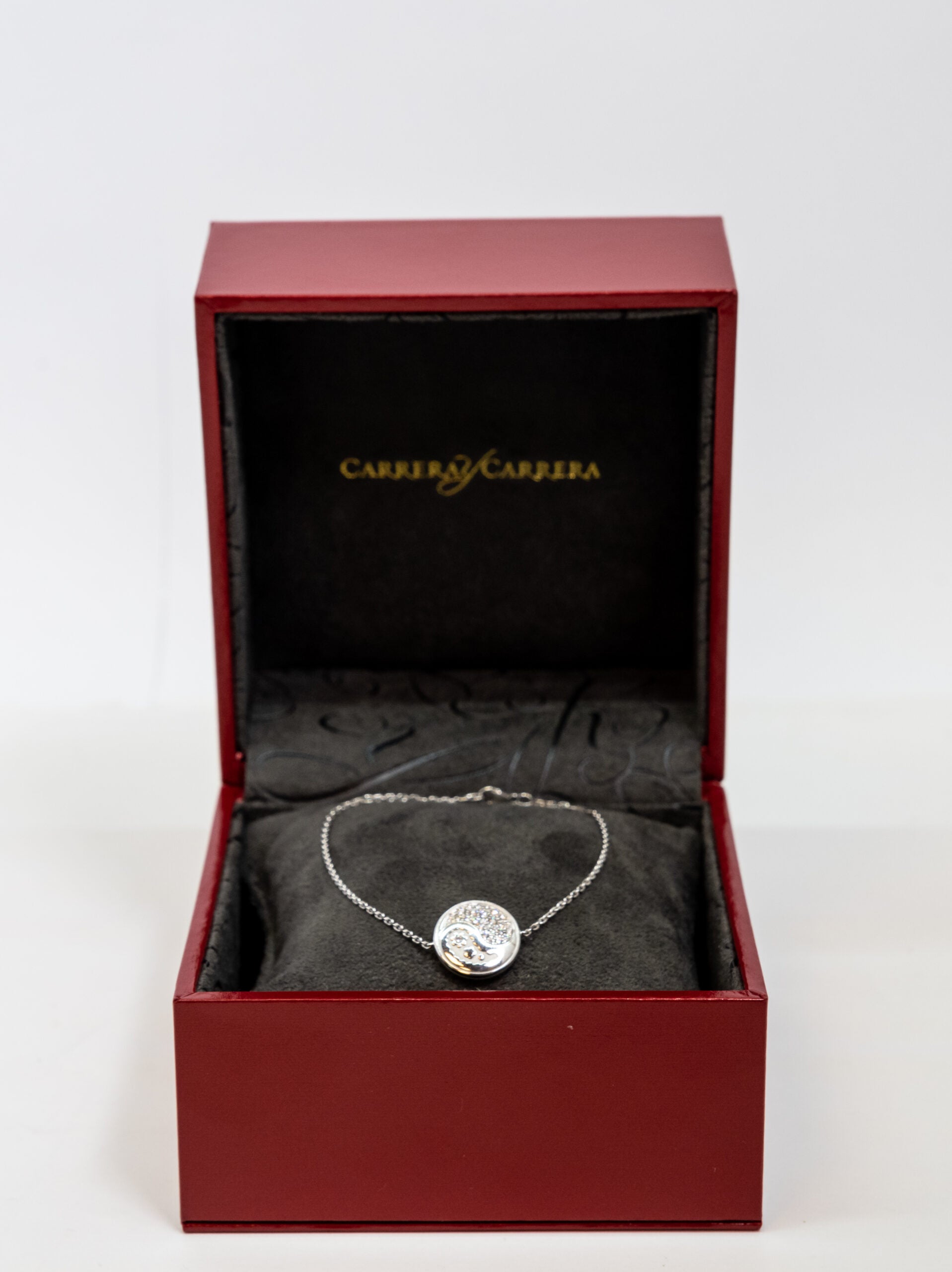 Carrera Y Carrera Aqua Reversible 18K White Gold & Diamonds Bracelet
