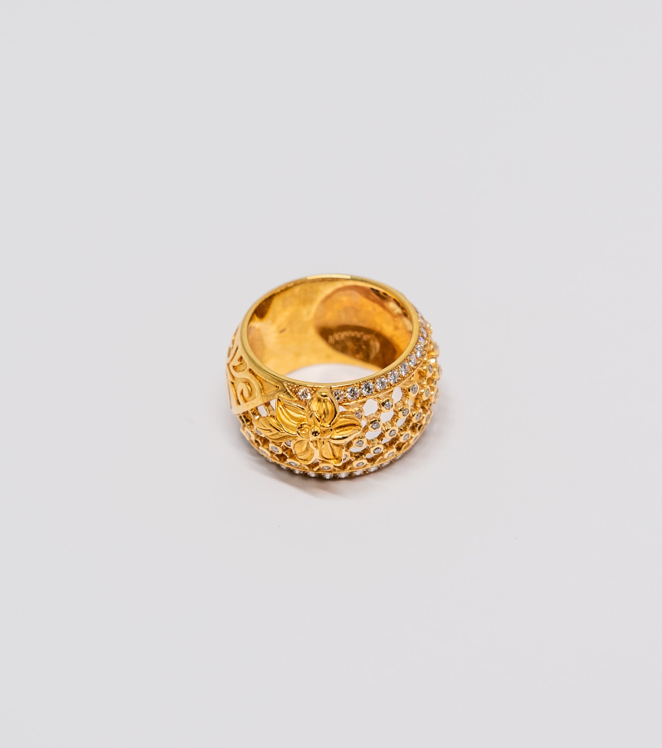 Carrera Y Carrera Sierpes 18K Yellow Gold and Diamonds Ring