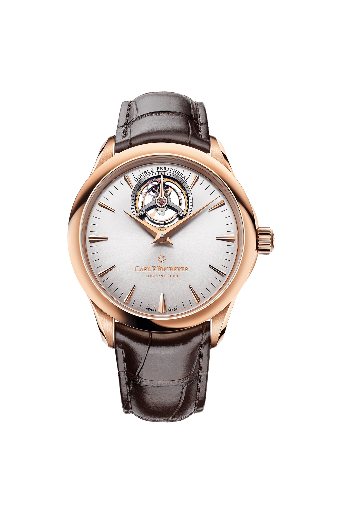 Carl F. Bucherer Manero Tourbillon Doubleperipheral 18 K Rose gold Men's watch