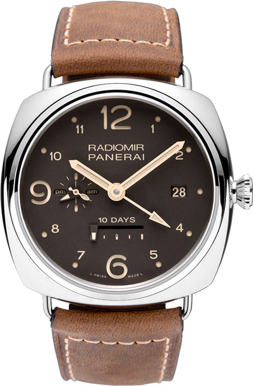 Panerai Radiomir 10 Days GMT Boutique Edition Stainless Steel Men's Watch