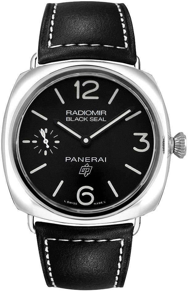 Panerai Radiomir Black Seal Logo 45mm Stainless Steel Men s Watch