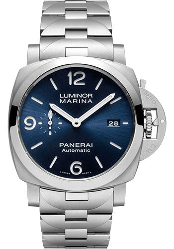 Panerai Luminor Marina Specchio Blu Stainless Steel Men's Watch