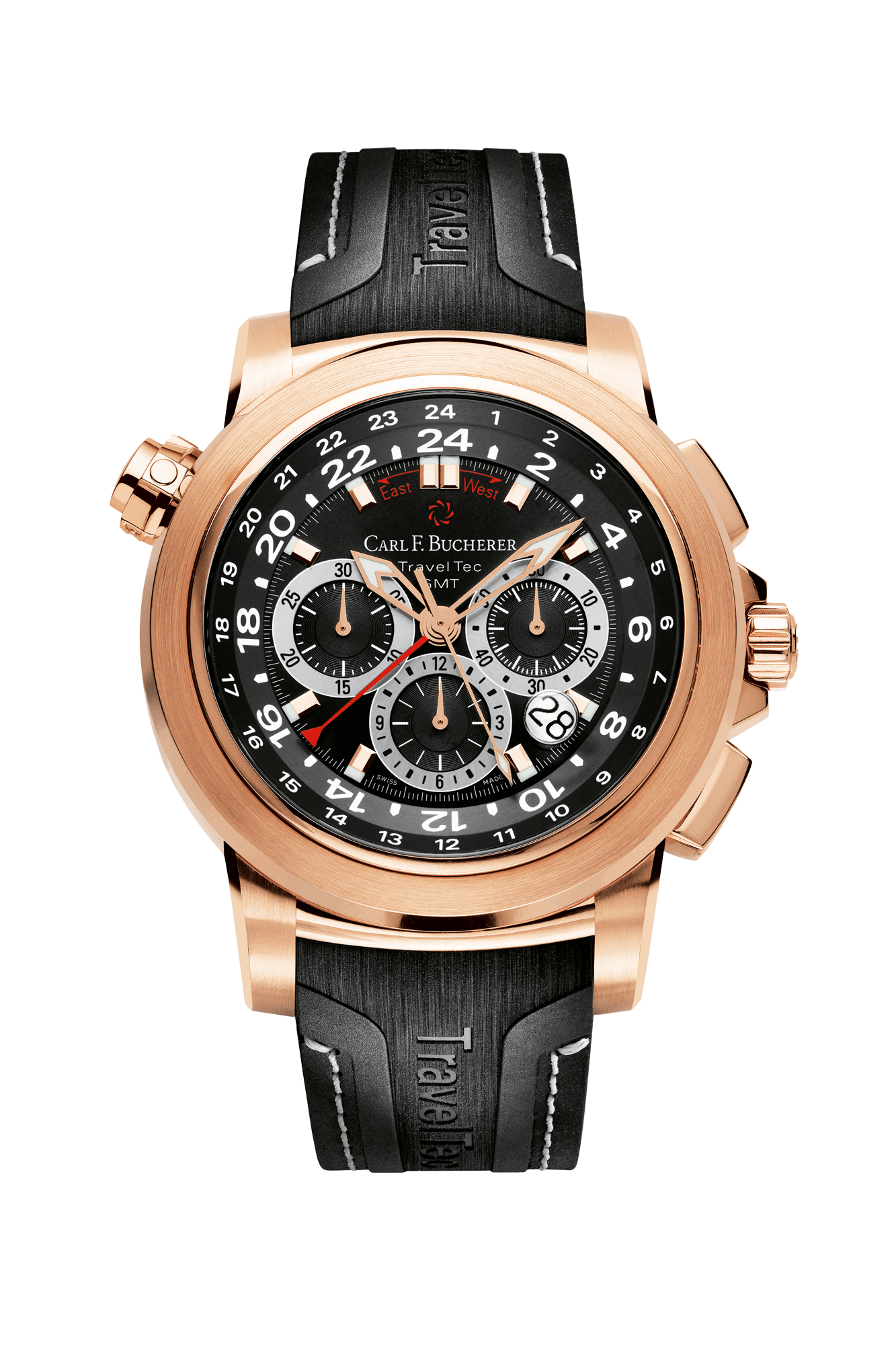 Carl f sales bucherer patravi chronograph