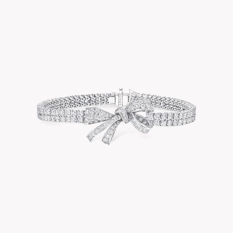 Graff Tilda's Bow Double Strand Diamond High Jewellery Necklace