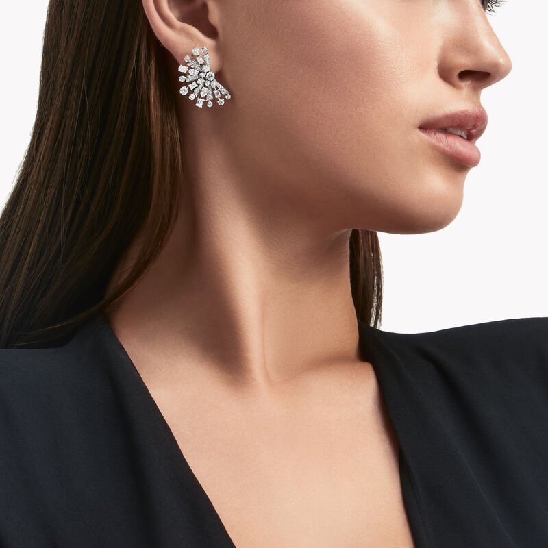 Graff New Dawn Multi-Shape Diamond Stud Earrings