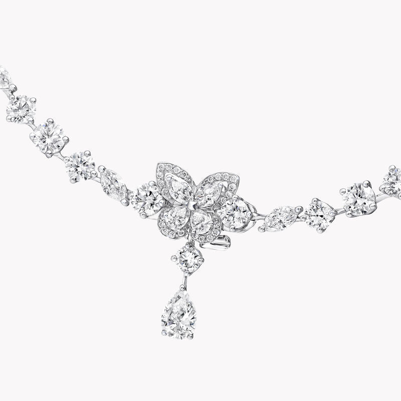 Butterfly Diamond Necklace 001-165-00284 | Joint Venture Jewelry | Cary, NC