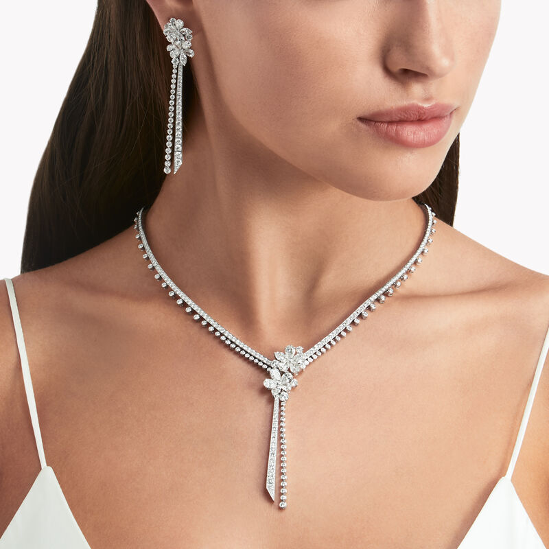 Graff Carissa Diamond Drop Necklace