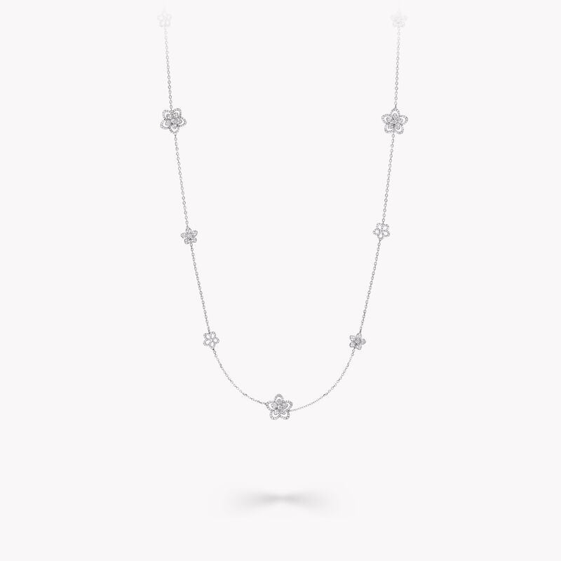 Graff Wild Flower Diamond Sautoir Necklace