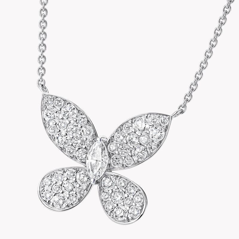 Roberto Coin Butterfly Diamond Necklace