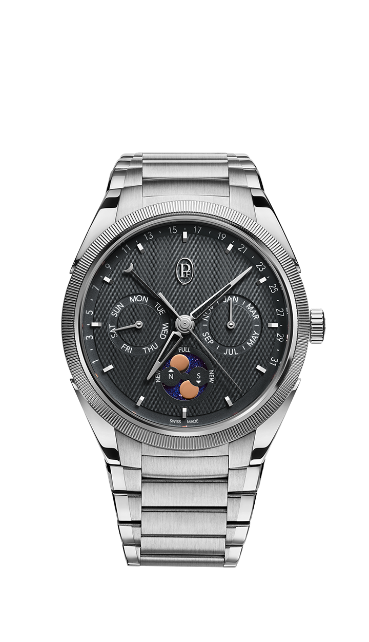 Parmigiani Fleurier Tonda PF Steel Platinum Men`s Watch