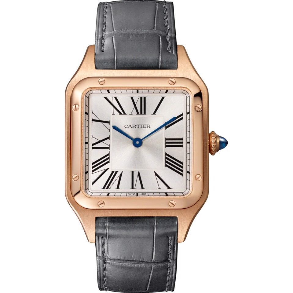 Cartier Santos 18K Rose Gold Unisex  Watch