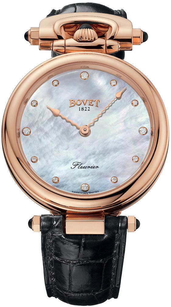 Bovet Fleurier 18k Rose Gold Unisex Watch