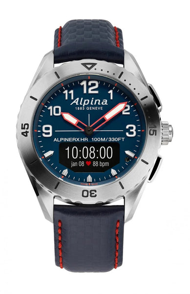 Alpina Watch AlpinerX Alive Chronograph Smart Bluetooth D AL-284LNN5AQ6L  Watch | Jura Watches