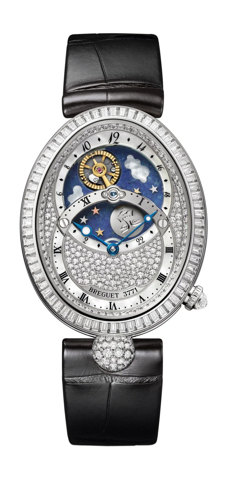 Breguet Reine De Naples 8999 18K White Gold Lady's Watch