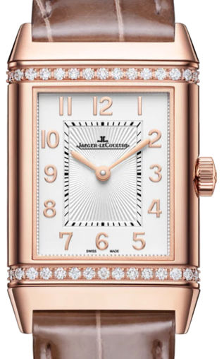 Jaeger-Lecoultre Reverso Classic Duetto Rose Gold Diamonds Lady