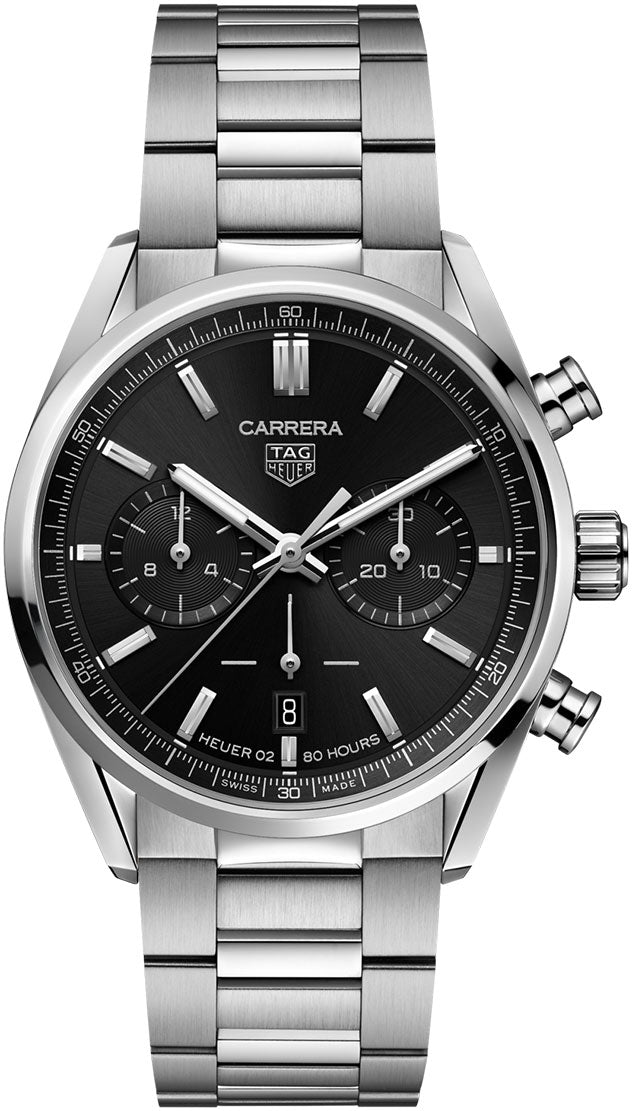 Tag Heuer Carrera Stainless Steel Chronograph Men's Watch