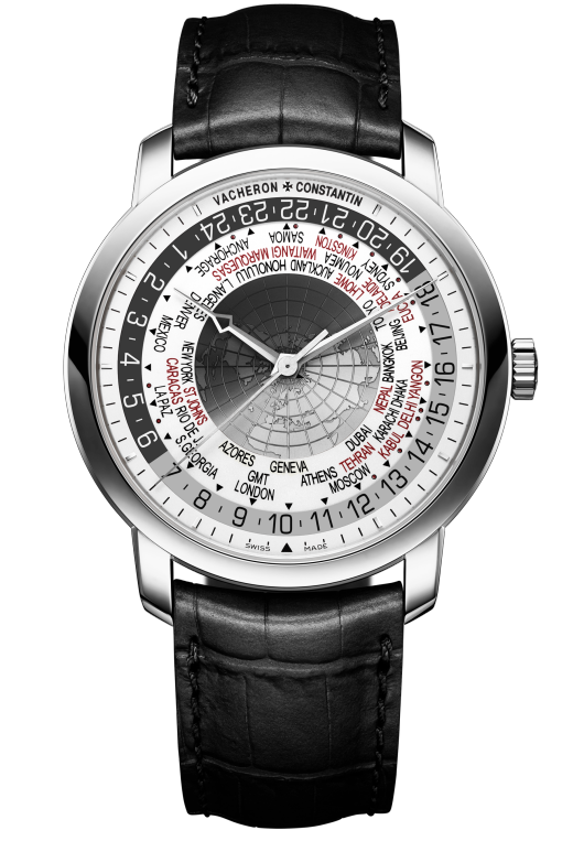 Vacheron Constantin Traditionnelle World Time 18K White Gold Men's Watch