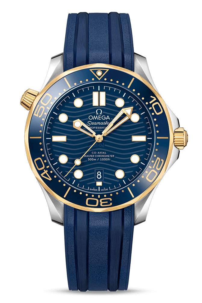 Omega Seamaster 300 Master Co-Axial Stainless Steel & 18K Yellow Gold
