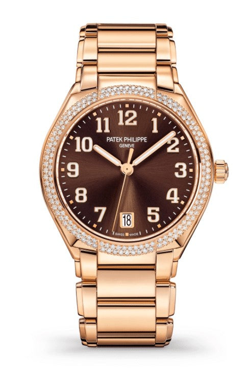 Patek Philippe Twenty-4 18K Rose Gold & Diamonds Ladies Watch