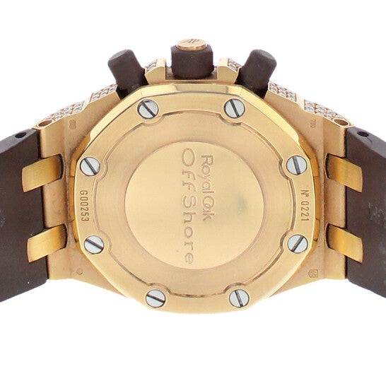 Audemars Piguet Royal Oak Offshore Chronograph 18K Rose Gold Ladies Watch