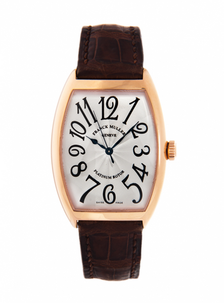 Franck Muller Cintrée Curvex Classic 18K Rose Gold Men`s Watch