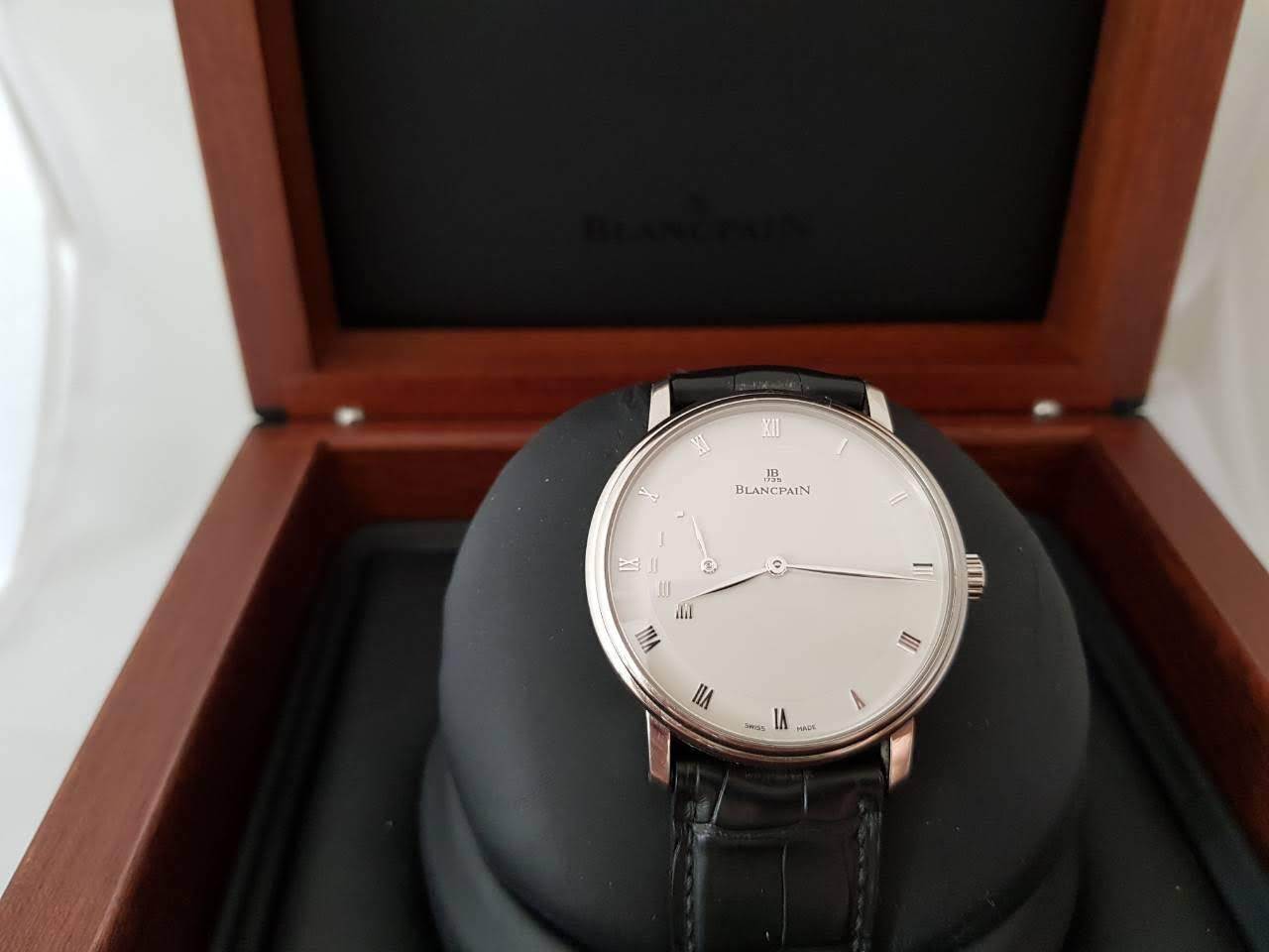 Blancpain Villeret Ultra Slim 40mm White Gold Men's Watch