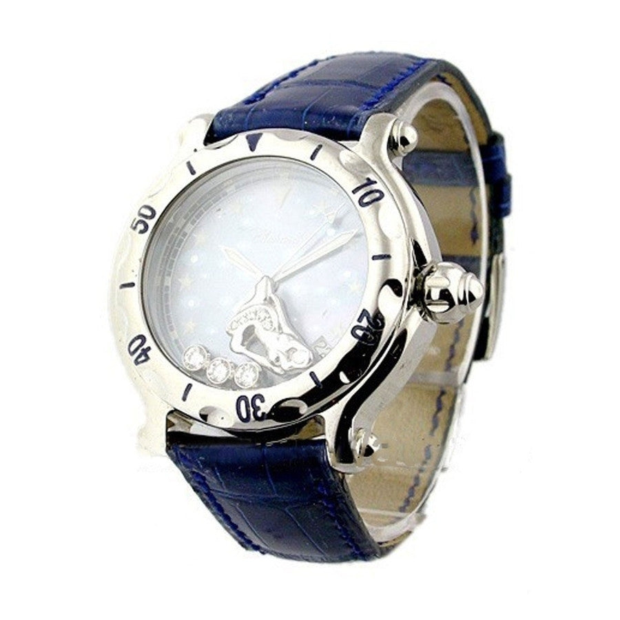Chopard Happy Sport Stainless Steel Diamond Unisex Watch